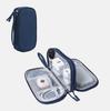 Multi-purpose Digital Gadget Organizer: Storage for Cables, Earphones, Mobile Devices, and U Disks, Portable Handbag and Clutch.