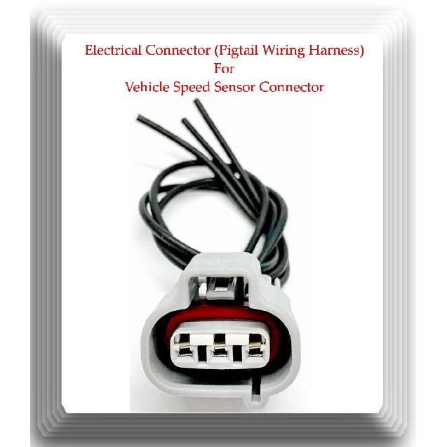 Connector of Vehicle Speed Sensor SC204 Fits:Isuzu Axiom Rodeo Trooper Vehicross