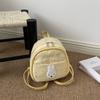 Schoolbag trendy new fashion casual women's bag texture simple niche design backpack 1011 summer backpack