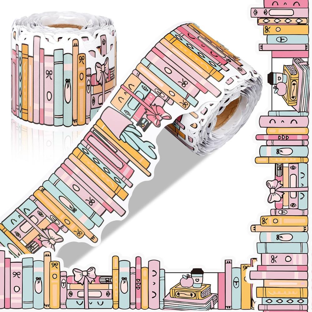 Cartoon Pattern Classroom Border Sticker Self Adhesive Wall Decor Trim  Classroom Decoration