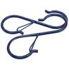 1pcs Windproof S-hook Metal Hook Without Drilling, Bathroom Anti-drop Storage S-shaped Spring Buckle Anti-disengagement Hook