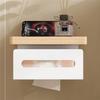 A20F-Wall Mounted Toilet Tissue Roll Holder With Self Screw For Storage, Ideal For Bathroom, Kitchen, And Bedroom
