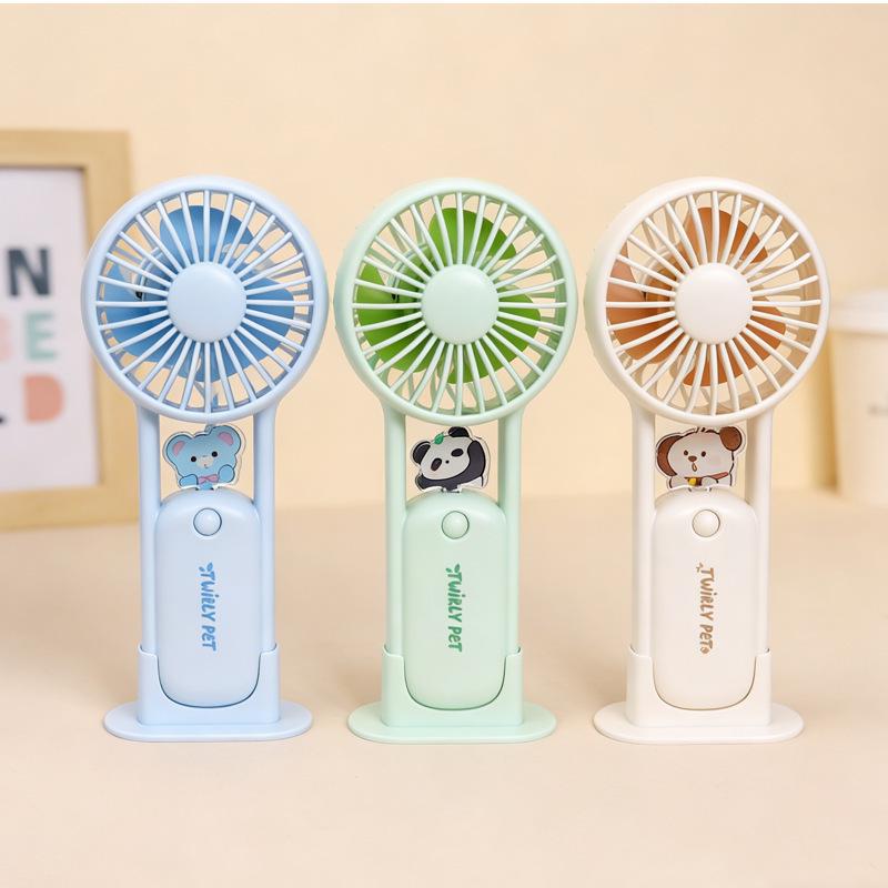

Portable USB Rechargeable Mini Fan for Dorms - Ideal for Students and Desktops 500mAh, 3 Speeds