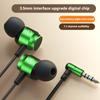 6D Stereo Sound Headsets Metal Design Type C&3.5mm Wired Gamer Earphones Magnetic In-Ear Headphones For Samsung Handfree HD Call