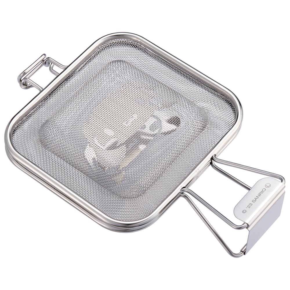 Skater Mesh Hot Sandwich Maker, Stand Type, for Toaster Ovens, Sanrio Cinnamoroll Design, KMHS1