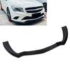 Front Bumper Lip Spoiler 3 Section Type   Resistant Upgrade Racing Look Bumper Lip Splitter Body Kit for CLA-Class C117 X117