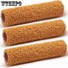 2 stuks 9 inch gestructureerde verfroller set kleine gestructureerde roller bruin voor het schilderen van muren popcornplafond woningverbetering verfbenodigdheden