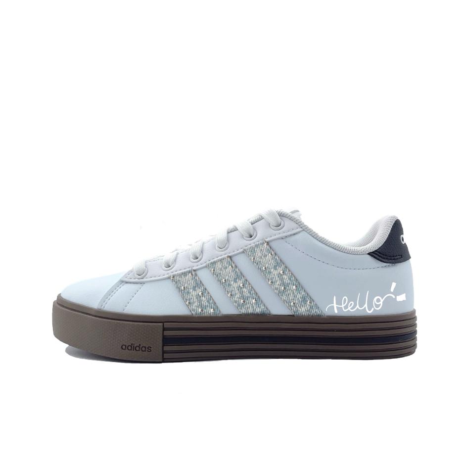 

Adidas Daily 4.0 Abrasion Resistant Low top Skateboard Shoes Unisex Blue JR0077(Team641-) 36