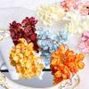Künstliche Hortensienblüten mit verbrannten Rändern: Seide DIY Antiker Stil Hanfu Kopfschmuck Zubehör