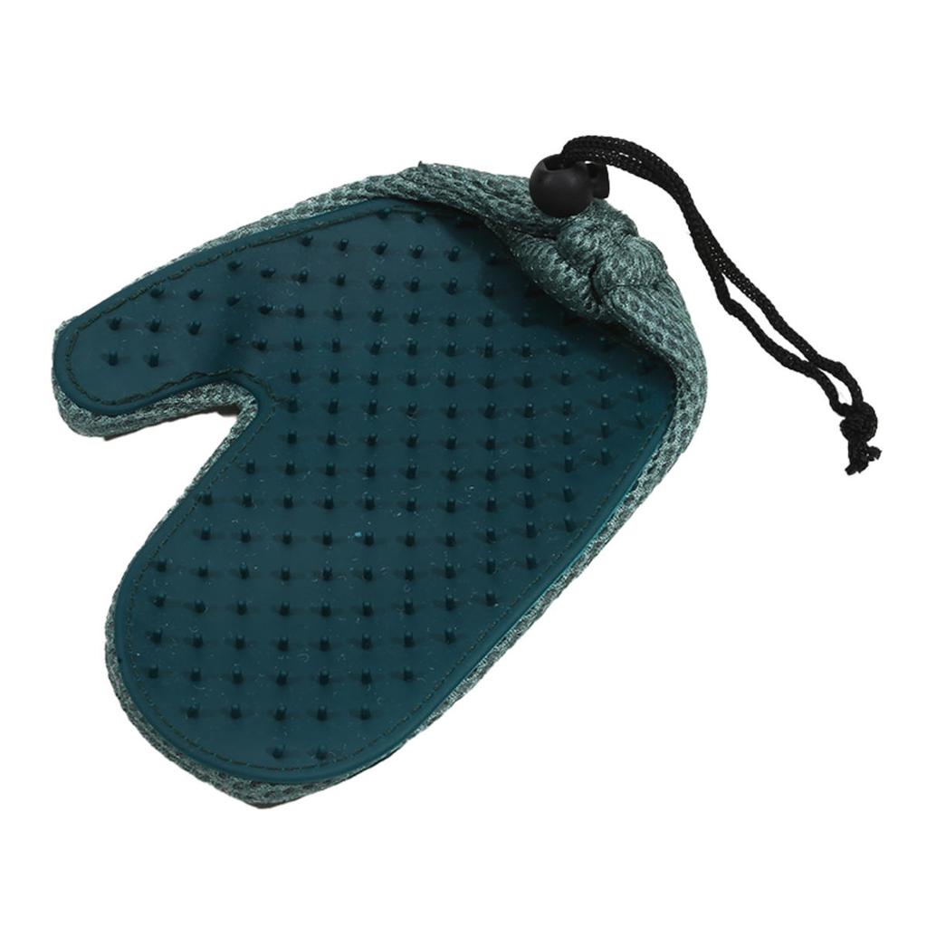 2 in 1 Pet Glove Pets Fur Remover Gloves Cat Grooming Glove Brush for Shedding Massage Efficient Pet Hair Remover Mitt