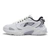 Li Ning Star Wind Fashion Versatile Non-Slip Wear-Resistant Breathable Low-Top Sports Casual Shoes Men Sneakers White Black AGCT149-2
