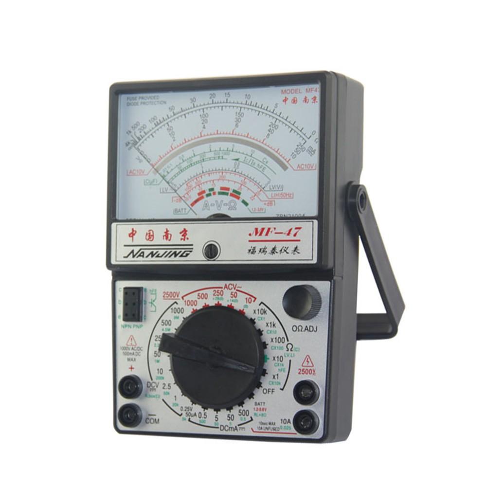 Multimètre Analogique Multimètre Voltmètre Ampèremètre Ohmmètre