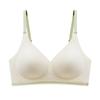 Traceless latex thin cup without steel ring, sports comfortable and breathable underwear, women's vest, gather and close the sub-breasts, upper suppor