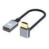 Quality Short HDTV Male to Female Cable, 4K Compatible HDTV Extender Highly Speed Data Cable for Home Theater Setups
