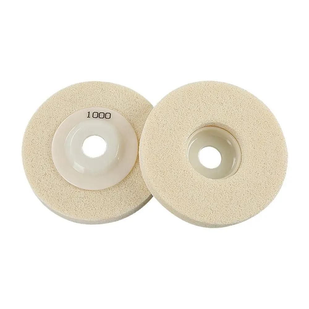 Tool Marble Granite Quartz 60~1500Grits Sponge Polishing Wheel Stone Buffing Nylon Fiber Grinding Pad Sanding Disc
