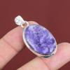 Lepidolite Pendant Natural Gemstone Pendant Amazing Jewelry 925 Sterling Silver Pendant Lepidolite Jewelry Gifts For Friend Handmade Pendant