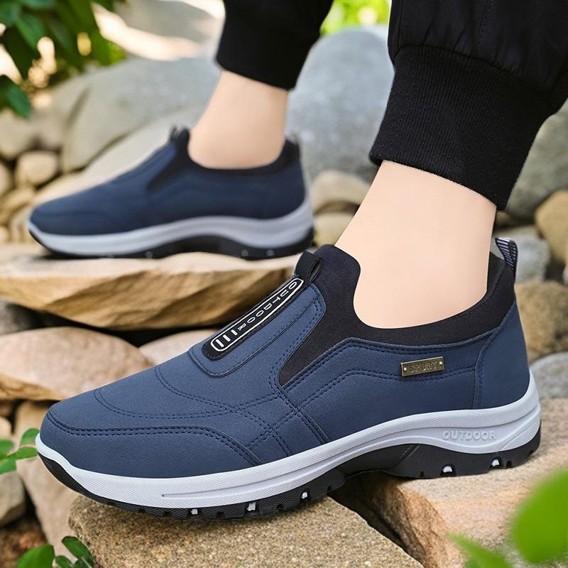 Men's Shoes Comfortable Driving Shoes Outdoor Casual Camping Hiking Shoe Men's Sneakers Suede Leather Loafers Man Shoes
