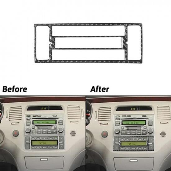 Carbon Fiber Interior Climate Control Cover Trim For Hyundai Azera 2006-2011