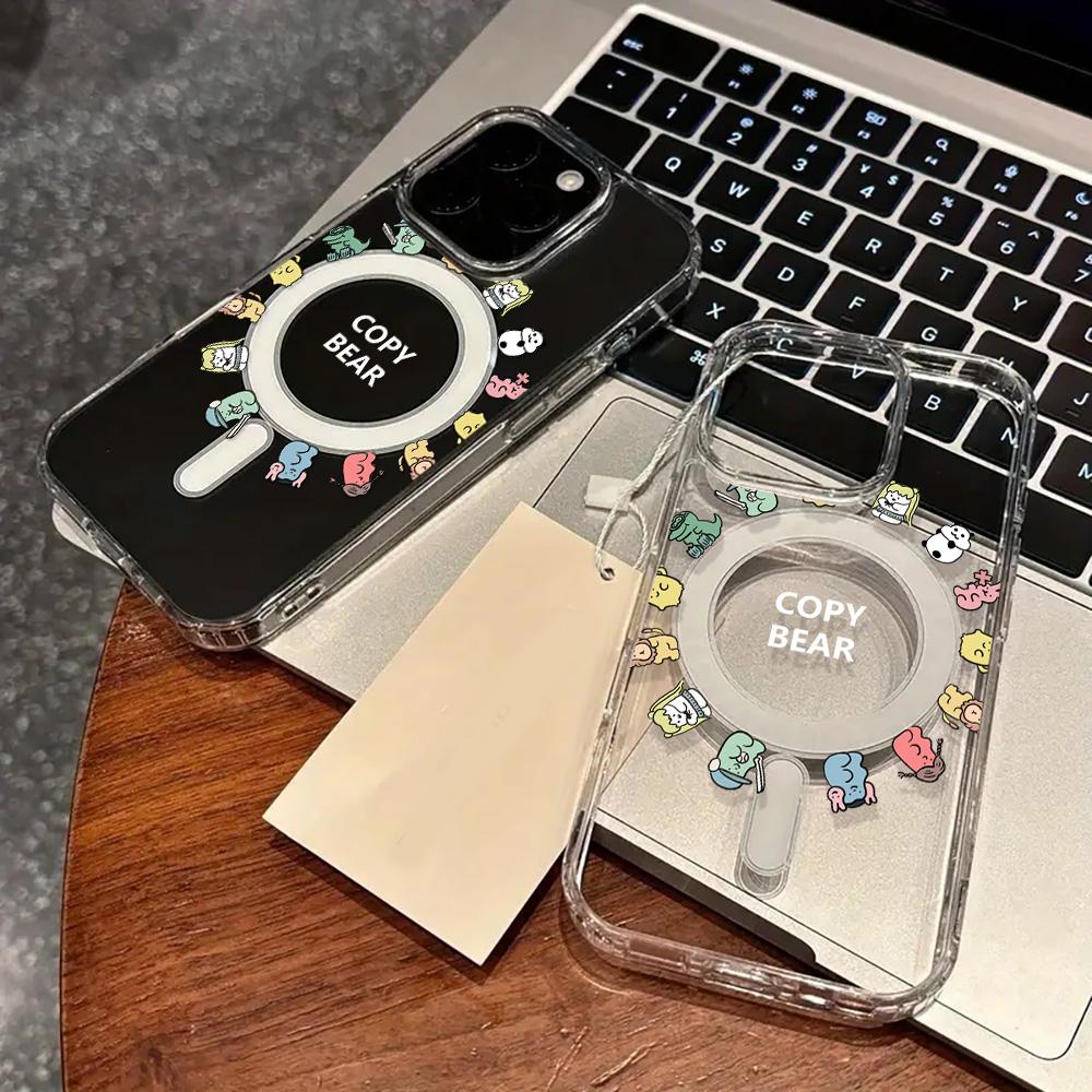 Magnetický kryt na telefon pro iPhone 11 12 13 iPhone 13 14 15 Pro 15 16 Pro Max Samsung A15 A16 A25 A26 A55 A56 S25 S24 S22 S23 Ultra S25 Edge