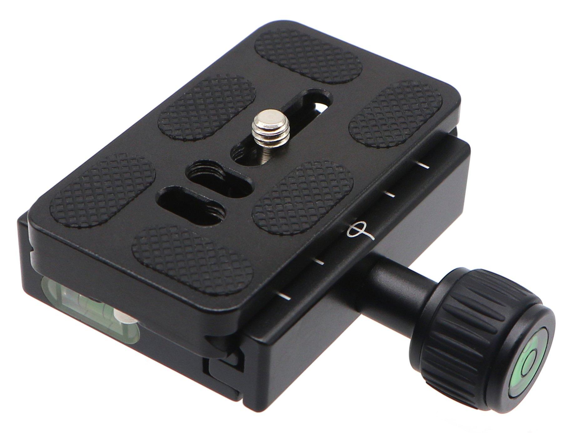 

INPON 60mm Quick Release Clamp 70mm Quick Release Plate for + Set, Arca-Swiss Compatible, Tripods/Ball Heads/Tripod Heads, etc. чёрный