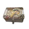 High Quality Locking Storage Trunk Multi-purpose Jewelry Storage Metal Box  Small Change Cash