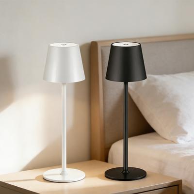 High-legged Small Table Lamp Bedroom Lamp Touch Switch Table Lights LED Desk Lamp Room Charging Night Lights Room Accessories