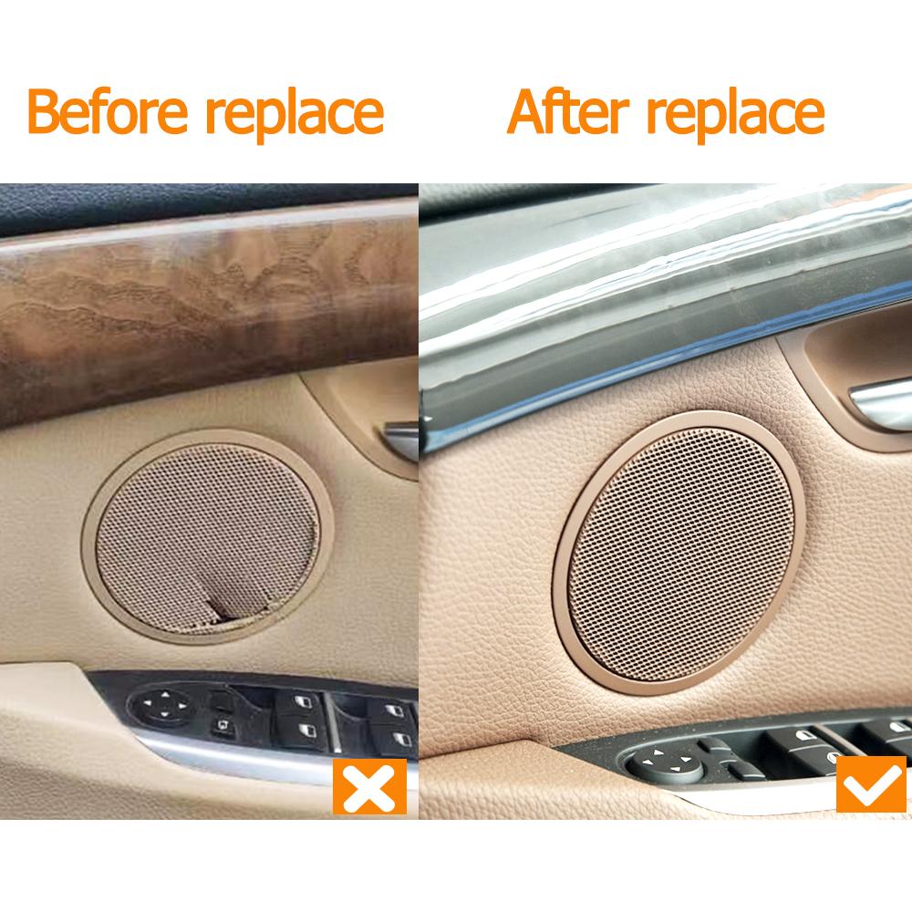 Sol Direksiyon Sağ Direksiyon İç Kapı Ön Arka Woofer Korna Ses Hoparlör Izgara Kapağı BMW X5 X6 X3 X4 5GT E70 E71 E72 F25 F26 F07 İçin