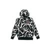 Athleisure Casual Sports Printing Fleece Black Men's CK2231-010