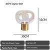 Nordic Modern Minimalist Glass Bedside Lamp for Designer Showrooms, Hotels & B&Bs