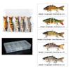 Simulated Multi-section Fish 10cm-6-6 Sections Luya Bait, Hard Bait, Fake Bait