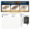 Good-Solar Umbrella Lights With Remote Control, Solar Powered Patio LED Umbrella Lamp With Clip For Garden, 8 Modes 104 LED
