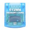 for Gamecube Memory Card Plug and Play High Speed Game Console Memory Card for Wii Console 512MB (8192Blocks)