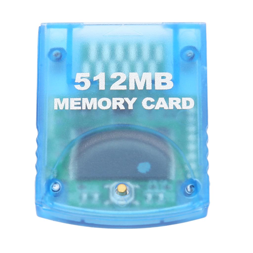 for Gamecube Memory Card Plug and Play High Speed Game Console Memory Card for Wii Console 512MB (8192Blocks)