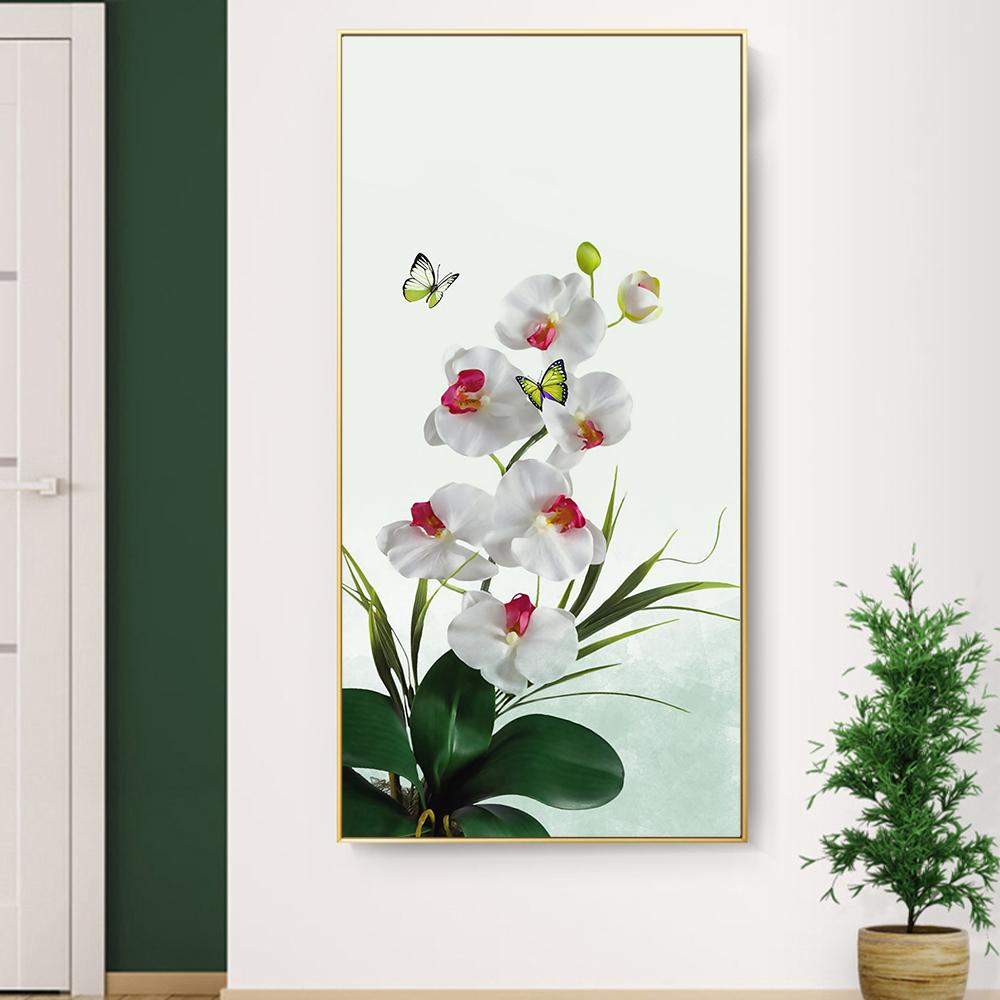 

Islamic Quote Green Leaves Canvas Painting Nordic Flower Wall Art Decor Minimalist Poster Print Modern Picture Living Room