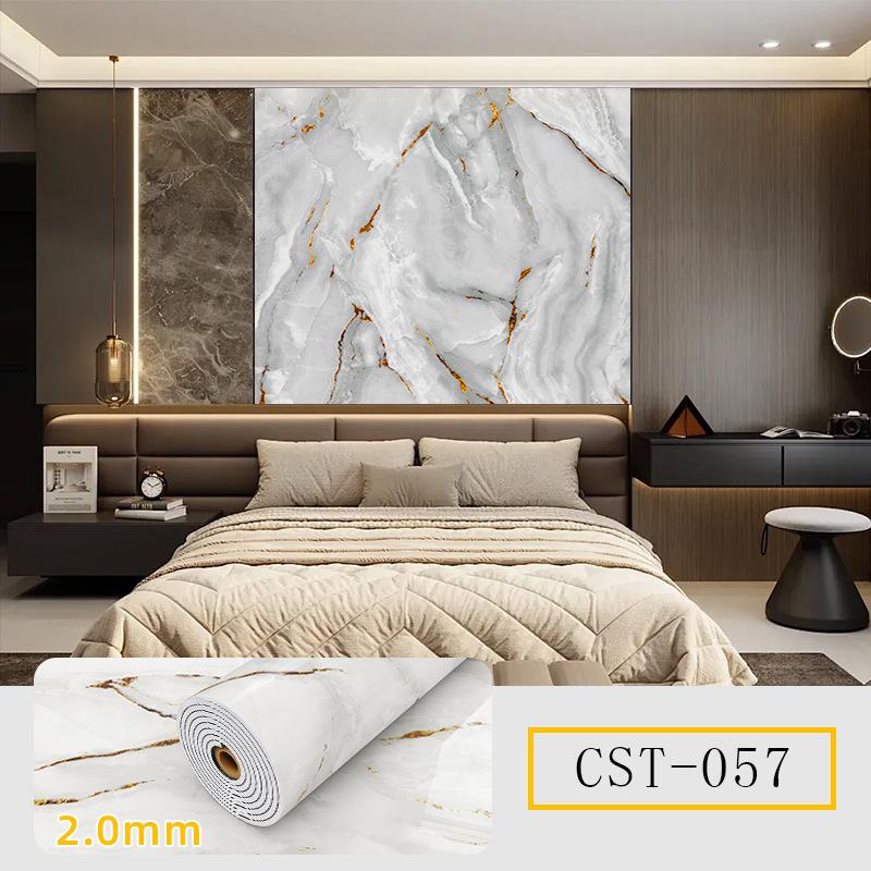 Roll-up Fliesenaufkleber Tapete Selbstklebend Wasserdichte Tapete Verdickter Marmor Verdickte Rolle Dekorative Wandaufkleber