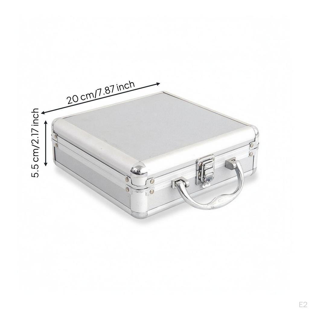 Aluminum Storage Case Safeguarding Tool Box Reinforced for Office