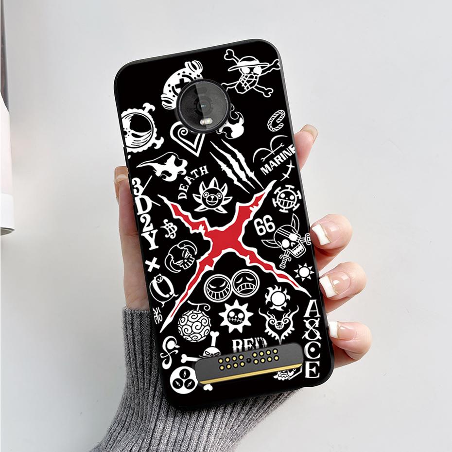 For Motorola Moto Z4 Z3 Play Case Cute Cartoon Soft Silicone TPU Cover Phone Case For Moto Z3 Z4 Play MotoZ4 Z4Play Z3Play Funda