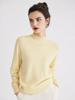 Women's 100% Cashmere Half-High Collar Sweater - Autumn/Winter Loose Knit Pullover