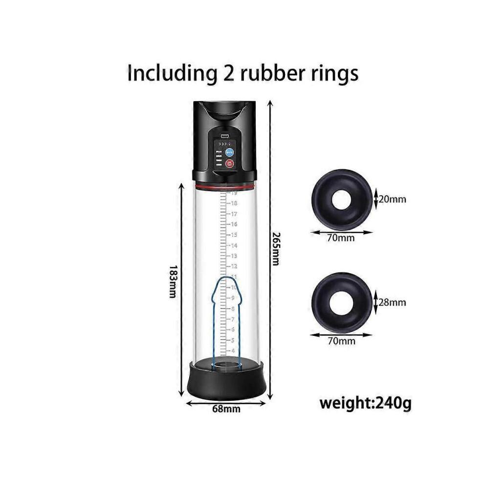 Rechargeable Automatic vacuum Enlar for man