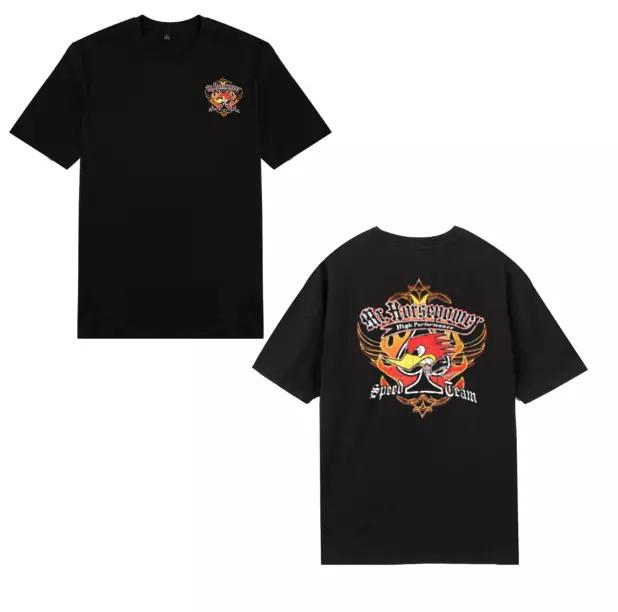 

Мистер. Лошадиные силы Клэй Смит Распредвалы Команда Скорости (M60) 100% Черная хлопковая футболка Drag 4XL