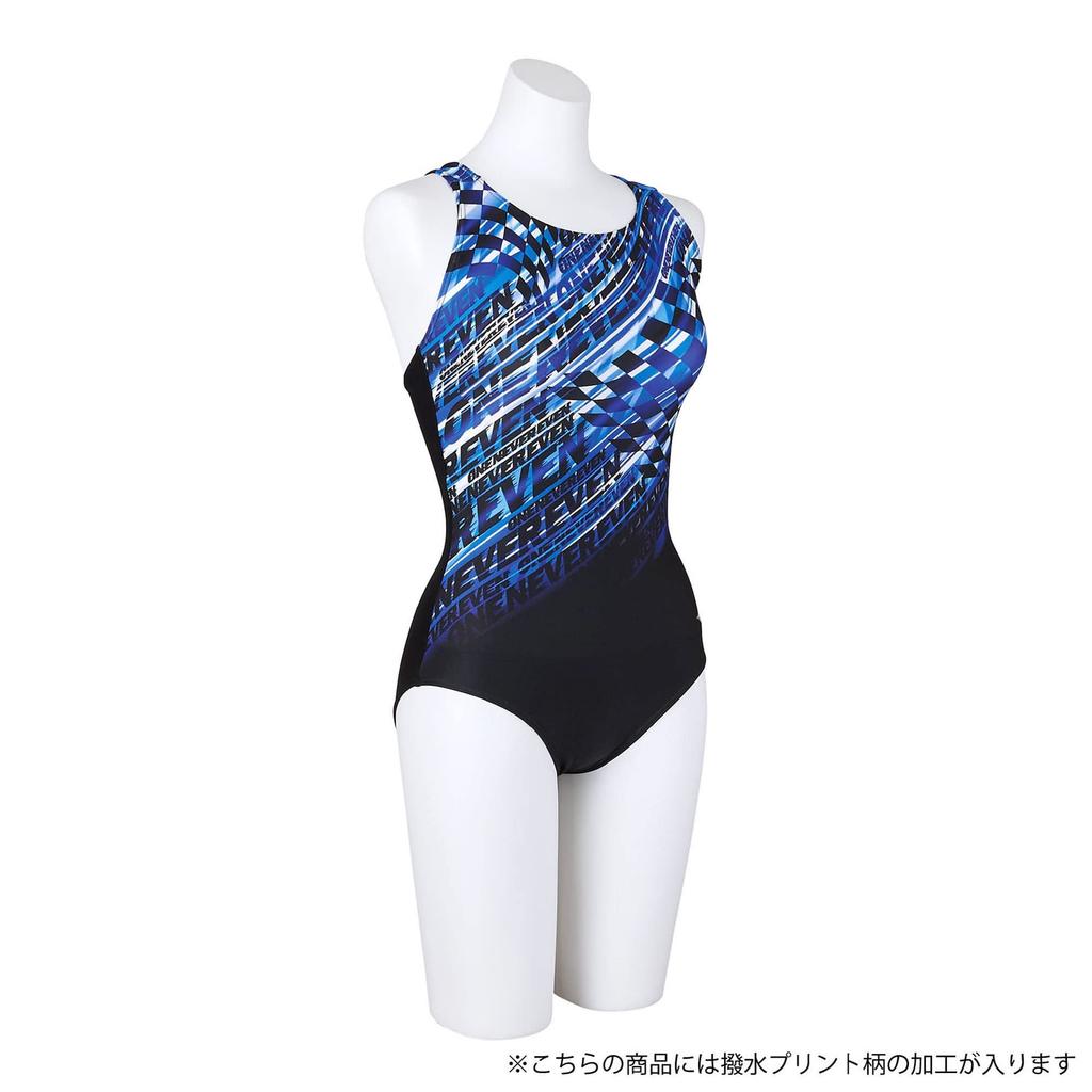 Mizuno STROKE ONE Badeanzug N2JA2804 Größe M Damen Einteiler (Friede sei mit euch) 92 Schwarz/Blau,