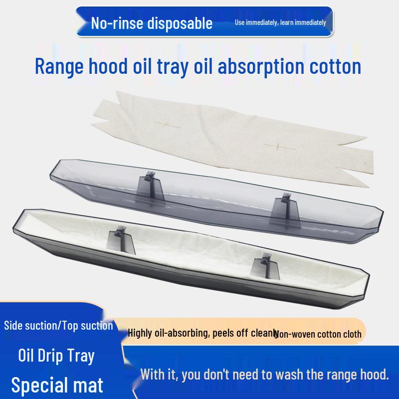Thickened Oil Collection Mat & Absorption Cotton for Range Hood Accessories
