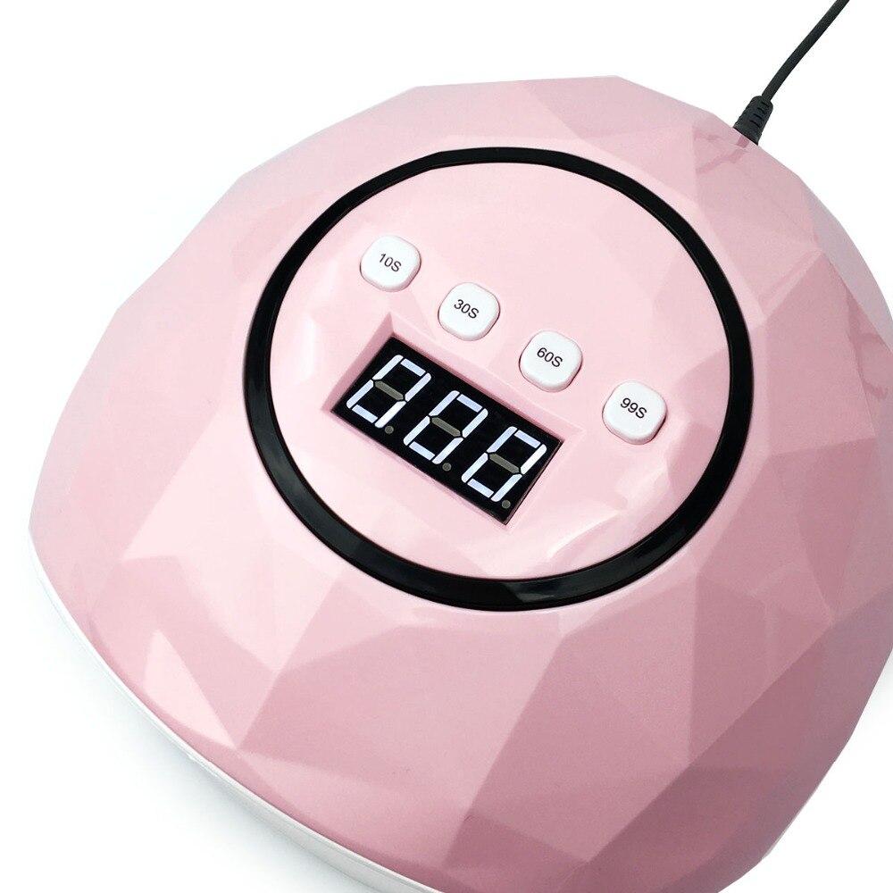 UV Led Lampa Nail F6 Snabbhärdande 30/60/99S Timing Gel Polish Lampa Automatisk induktionsmaskin UV Hybrid Lampa