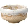 Matcha Shino Tataki Diameter X Height Mino Tea Ceremony Made In Japan Ale-net Bowl, Style, Large, 12.7 7.4cm, Ceramic, Ware, Utensil,