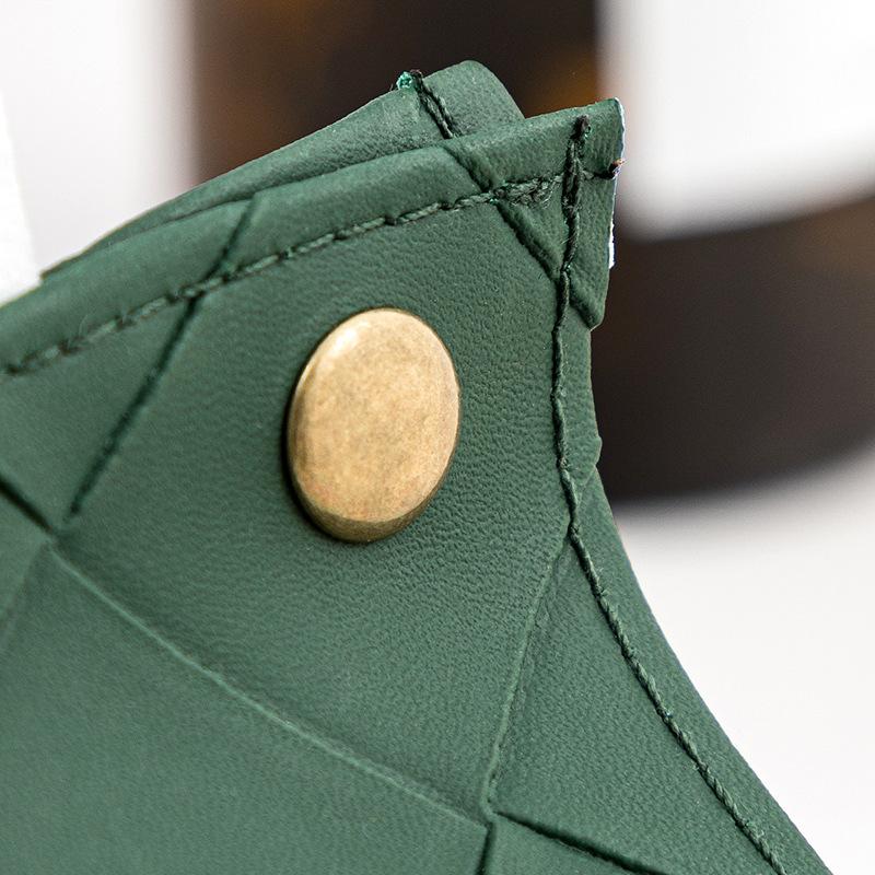 Scatola per fazzoletti in PU pelle intrecciata a quadri Nordic Moderno Americano Soggiorno Hotel Tavolo Scatola per fazzoletti Porta fazzoletti da auto Economico