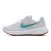 Nike Revolution 6 Lightweight Cushioning Non-Slip Breathable Low-Top Casual Running Shoes Women Sneaker White Gray DC3729-012
