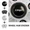 DDWO5 Metal Car Wheel Center Hub Cap Rim Cover Emblem Stickers For Skoda Enyaq Superb Rapid VRS Octavia Kodiaq Karoq MK3 Yeti