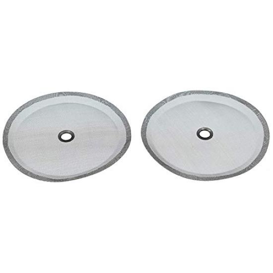 Ahvqevn French Press Replacement Filter Mesh Screen Perfect for French Press 2-Pack 34OZ, 8-Cup