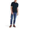 Timberland Casual Sport Single Bead Short Sleeve Polo Shirt Men Polo Shirts Deep-Sapphire-Blue A24H2-433