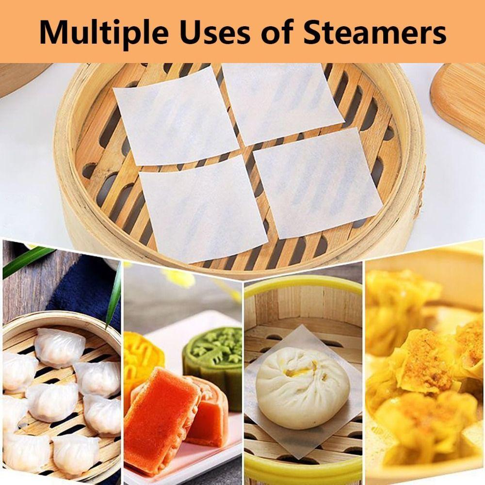 200Pcs Non Stick Hamburger Patty Paper Square/Round Sheets Wax Paper Sheets  Cookies